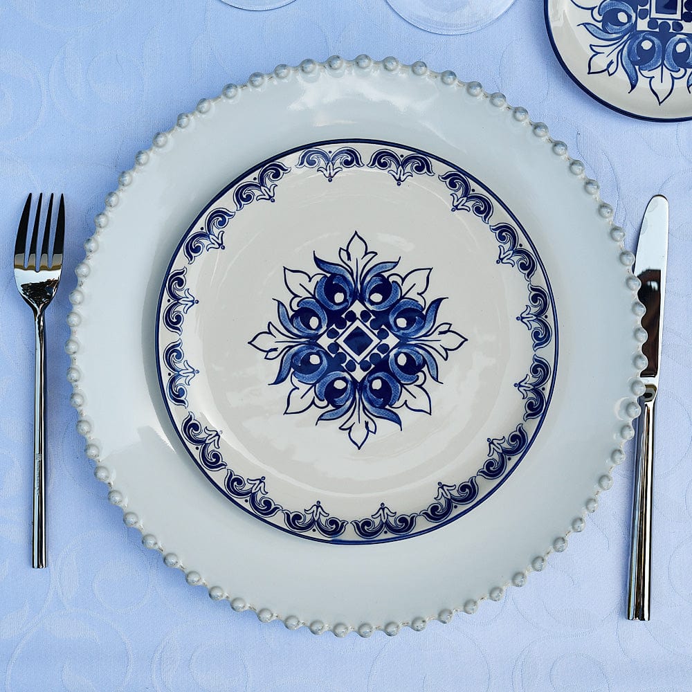 Assiette en céramique motifs azulejos version 3 Assiette en céramique "Brasão" - 20cm