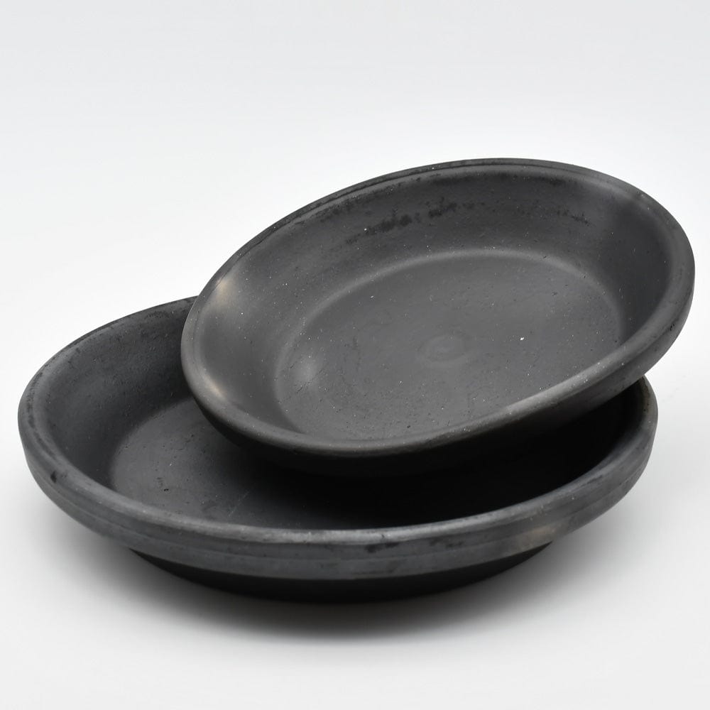 Assiette en Poterie noire de Bisalhães I Artisanat portugais Assiette en terre cuite noire de Bisalhães