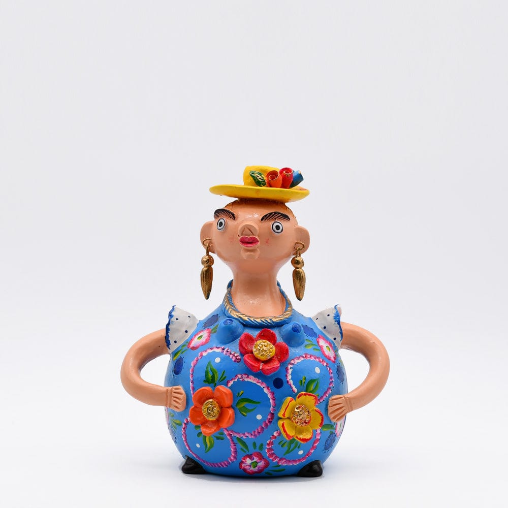 Boneca Barriguda I Statuette en terre I Art naïf portugais Boneca Barriguda 25cm - Prazeres Côta