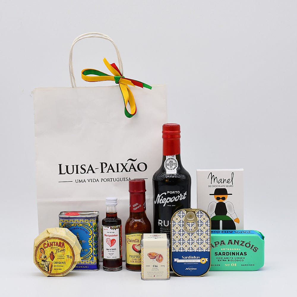 Coffret cadeau Les Délices du Portugal Coffret cadeau "Délices portugais" En Sac cadeau