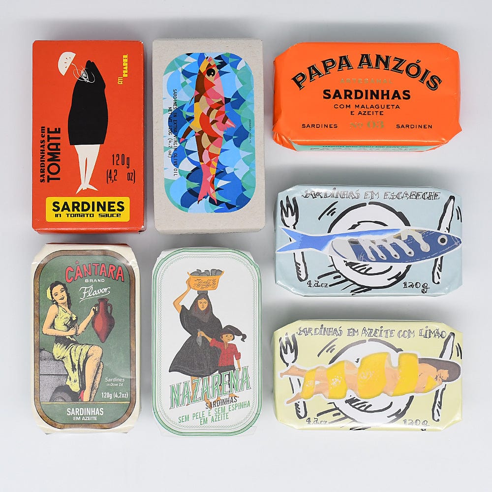 Coffret cadeau "Les sardines en folie"