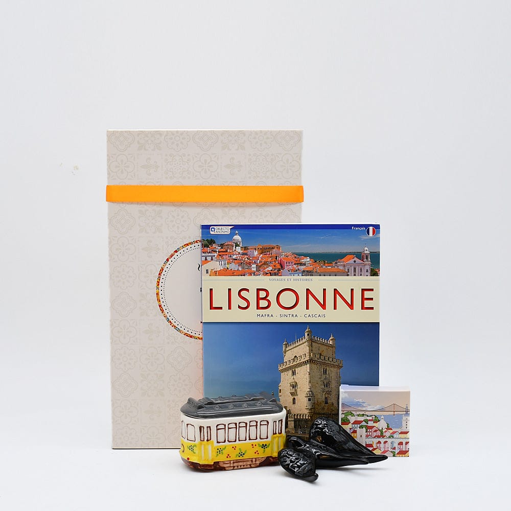 Coffret cadeau portugais I Lisbonne Coffret cadeau "Lisboa" Français / En Coffret cadeau