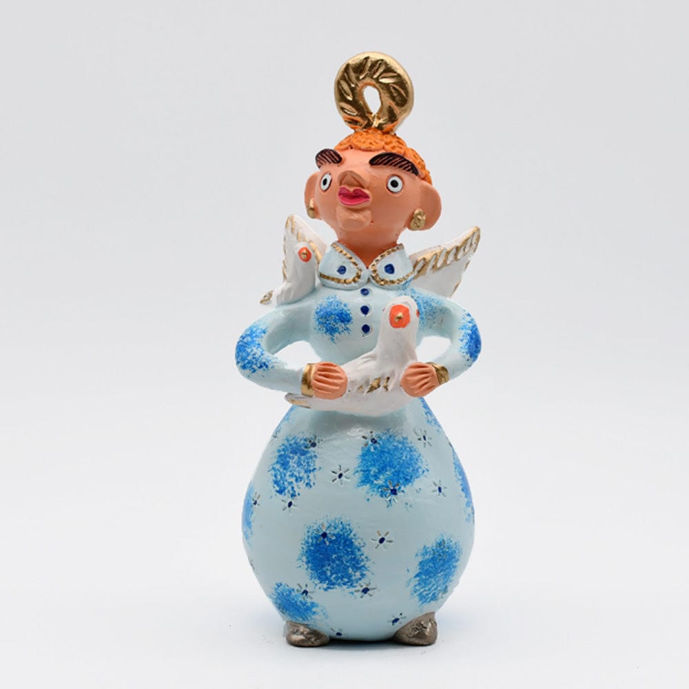 Figurine Saint François terre cuite I Julia Cota I Artiste portugaise Anjo 25cm - Prazeres Côta