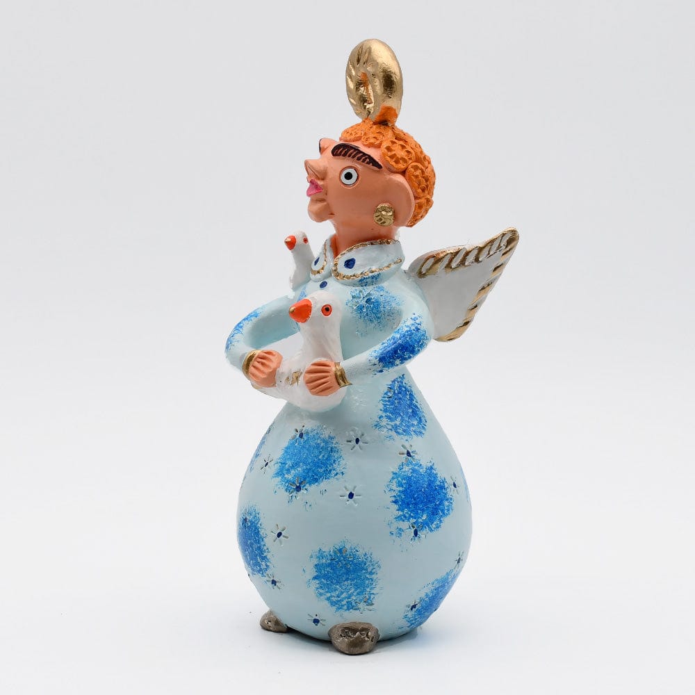 Figurine Saint François terre cuite I Julia Cota I Artiste portugaise Anjo 25cm - Prazeres Côta