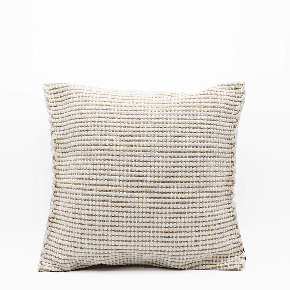 Housse de coussin beige I Textile portugais Housse de coussin en coton 40x40cm - Beige