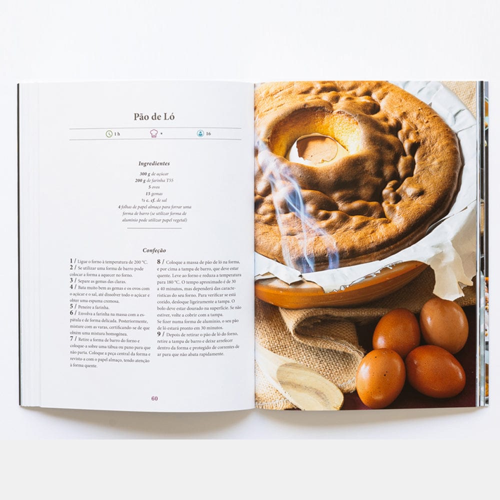 Livre de recettes de desserts portugais Livre "Délicieux Portugal"