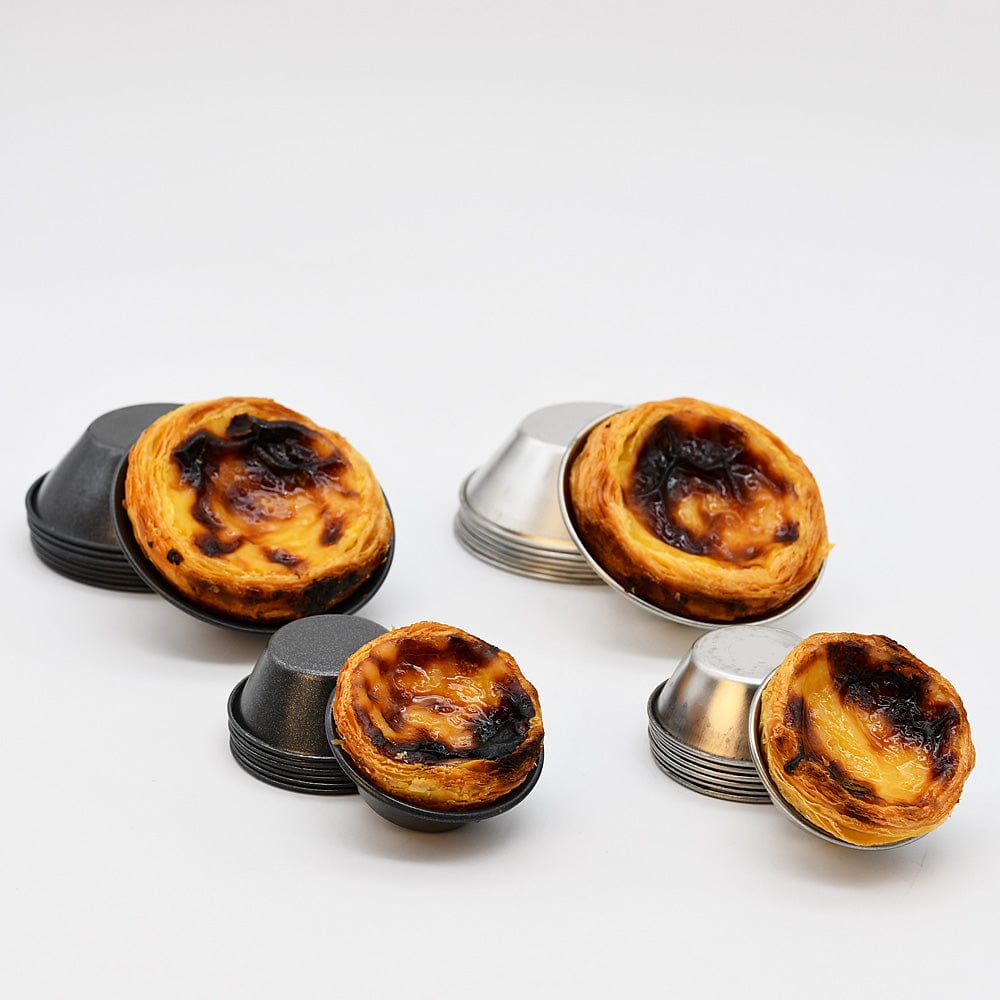 Moules à Pasteis de Nata en direct du Portugal Moules à Pasteis de Nata - 8 pièces