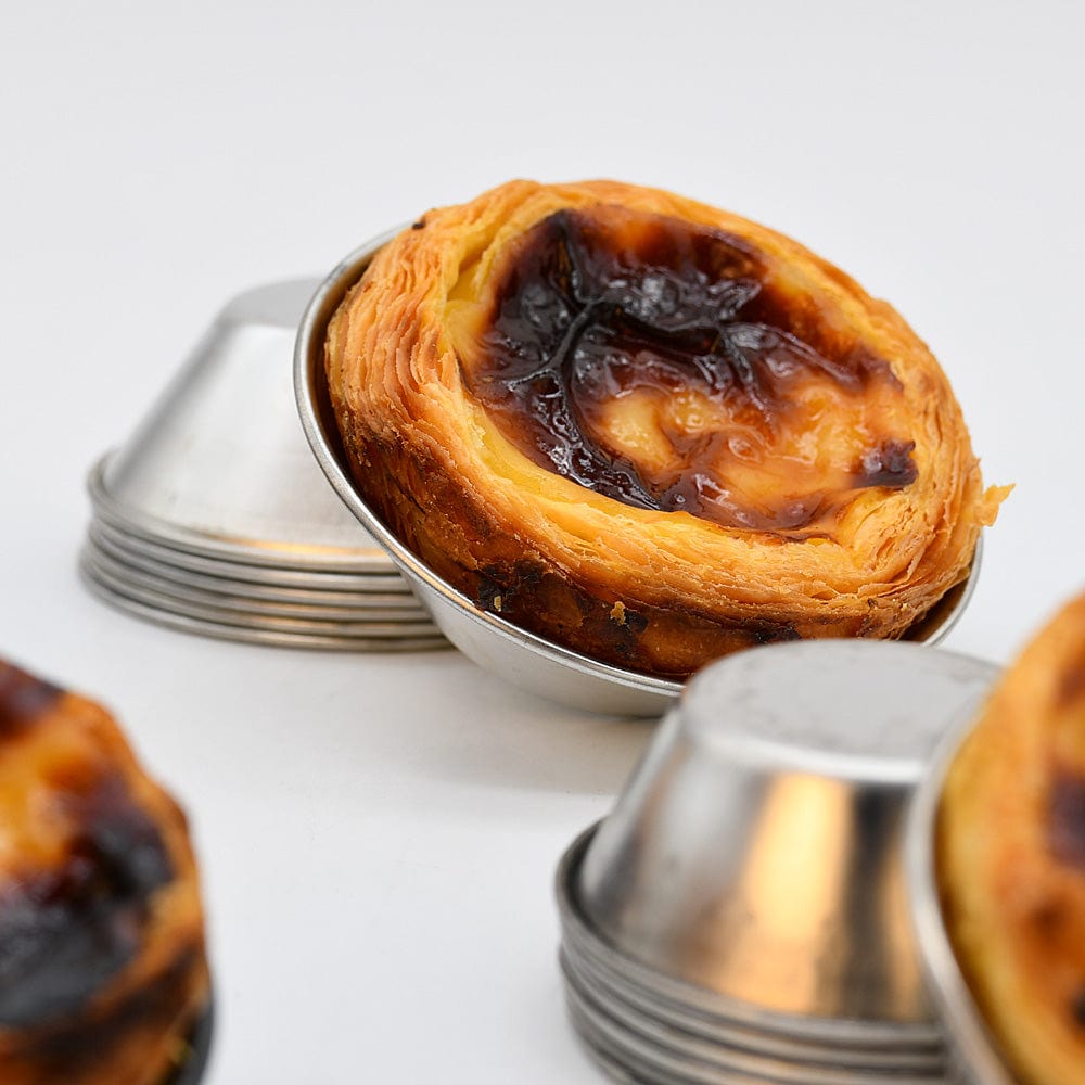 Moules à Pasteis de Nata I Lot économique de 16 moules Moules à Pasteis de Nata - 16 pièces