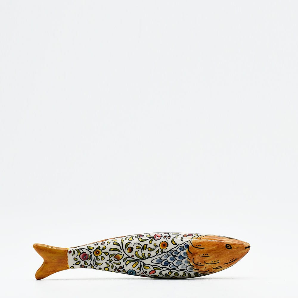 Sardine décorative en céramique de Coimbra 20x5cm