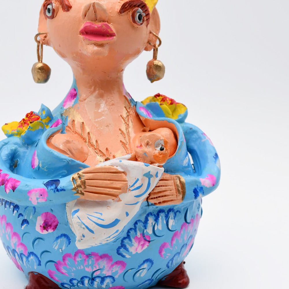 Statuette Boneca Minhota I Julia Cota artiste portugaise Boneca Barriguda 20cm  - Júlia Côta