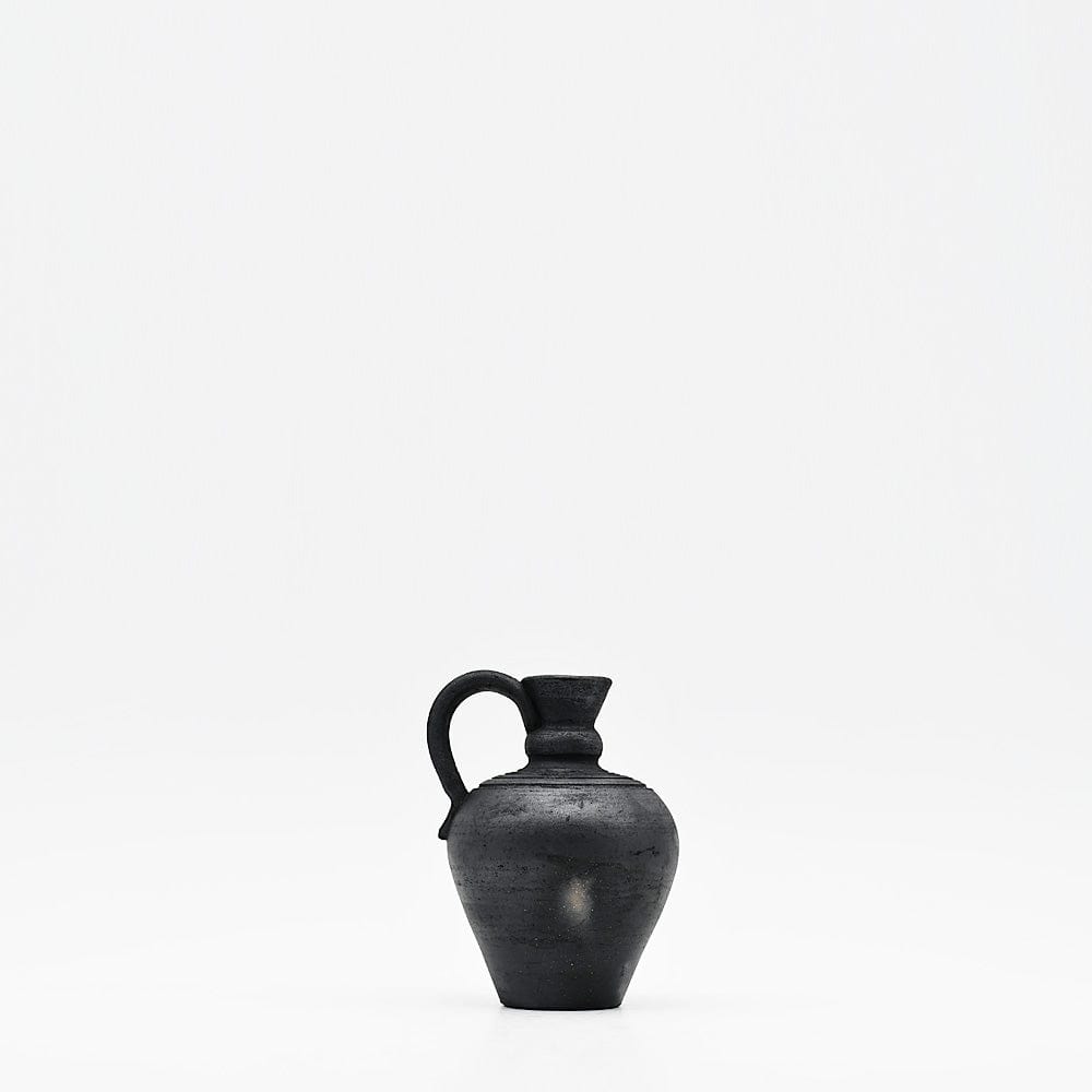 Tasse en Poterie noire de Bisalhães I Artisanat portugais Pot en terre cuite noire de Bisalhães - 9cm