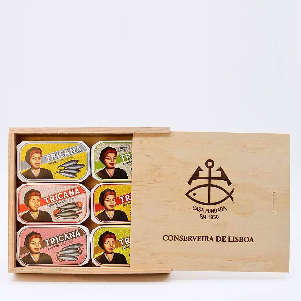 Tricana I Coffret Cadeau 6 conserves de sardines