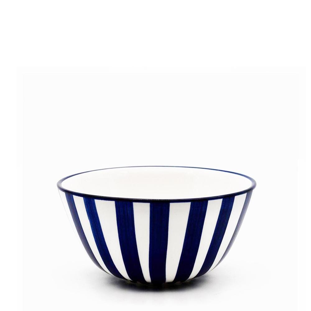 Bol en porcelaine portugaise I Vaisselle du Portugal en ligne Bol "Costa Nova Mar" - Bleu 16cm