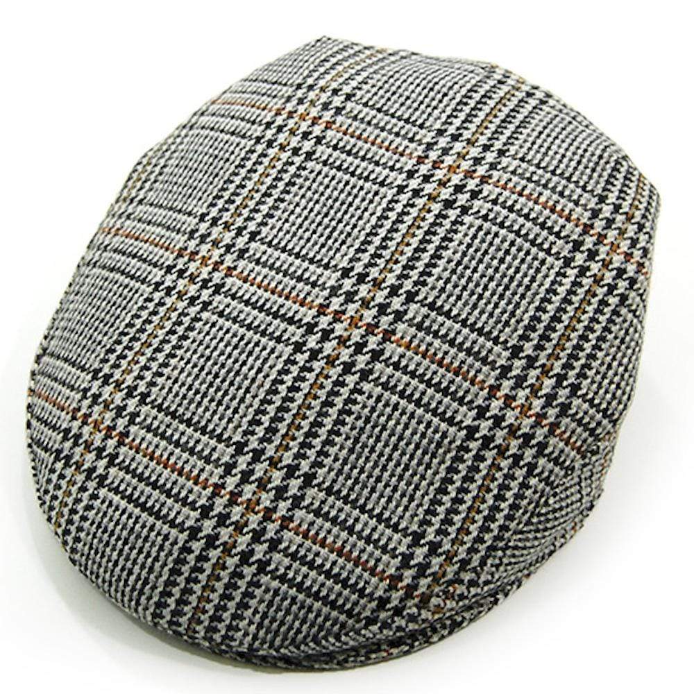 Casquette portugaise en laine en Tweed Gris I Casquette pour homme Casquette portugaise en laine Tweed gris