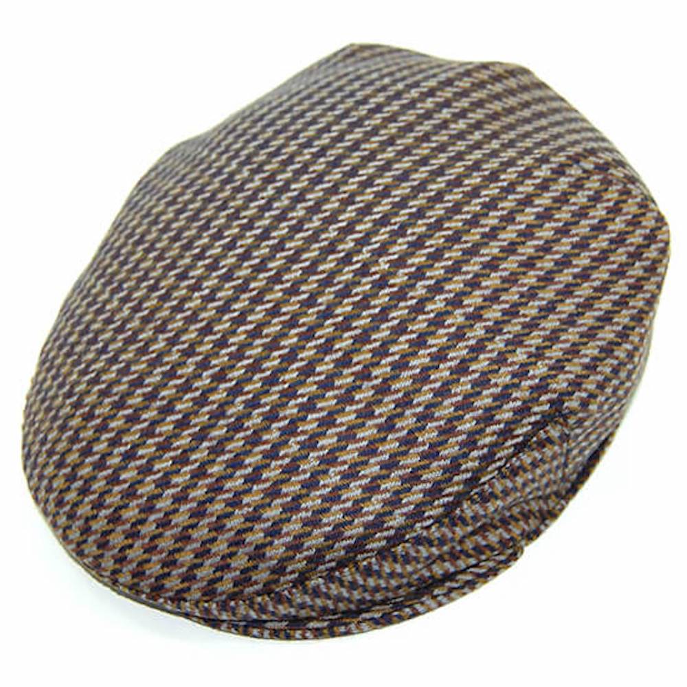 Casquette portugaise en laine marron I Casquette pour homme Casquette portugaise en laine marron