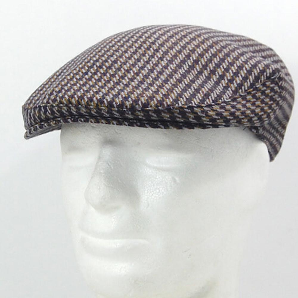 Casquette portugaise en laine marron I Casquette pour homme Casquette portugaise en laine marron