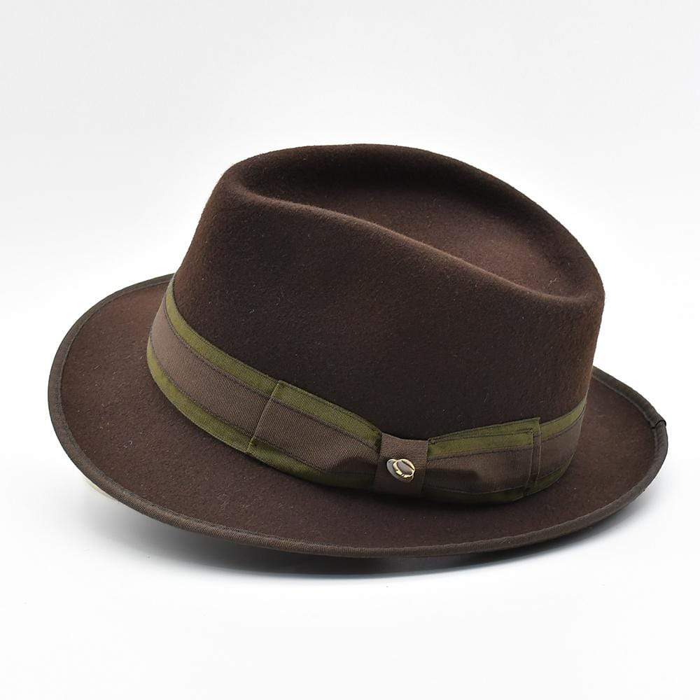 Chapeau Fedora Marron