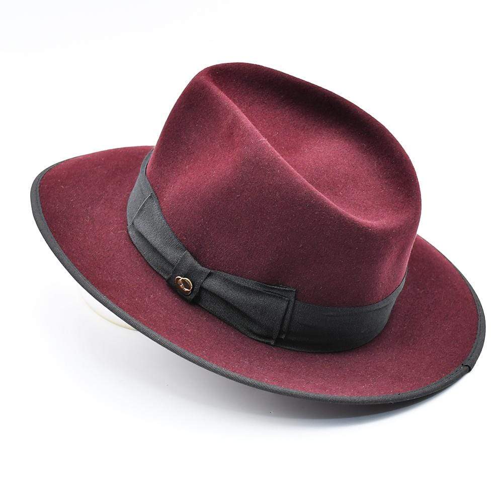 Chapeau Panama Bordeaux