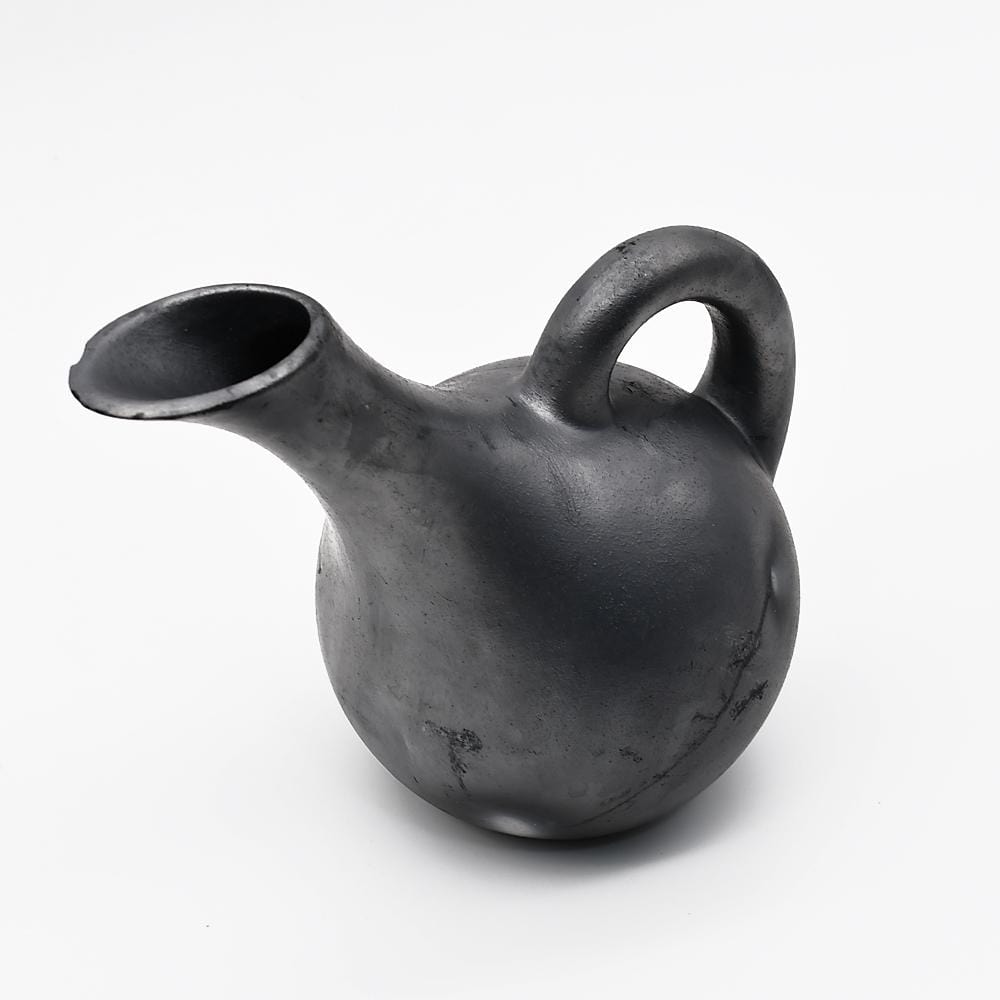 Cruche à vin Decanta I Poterie noire Bisalhães I Artisanat portugais Carafe en terre cuite noire de Bisalhães