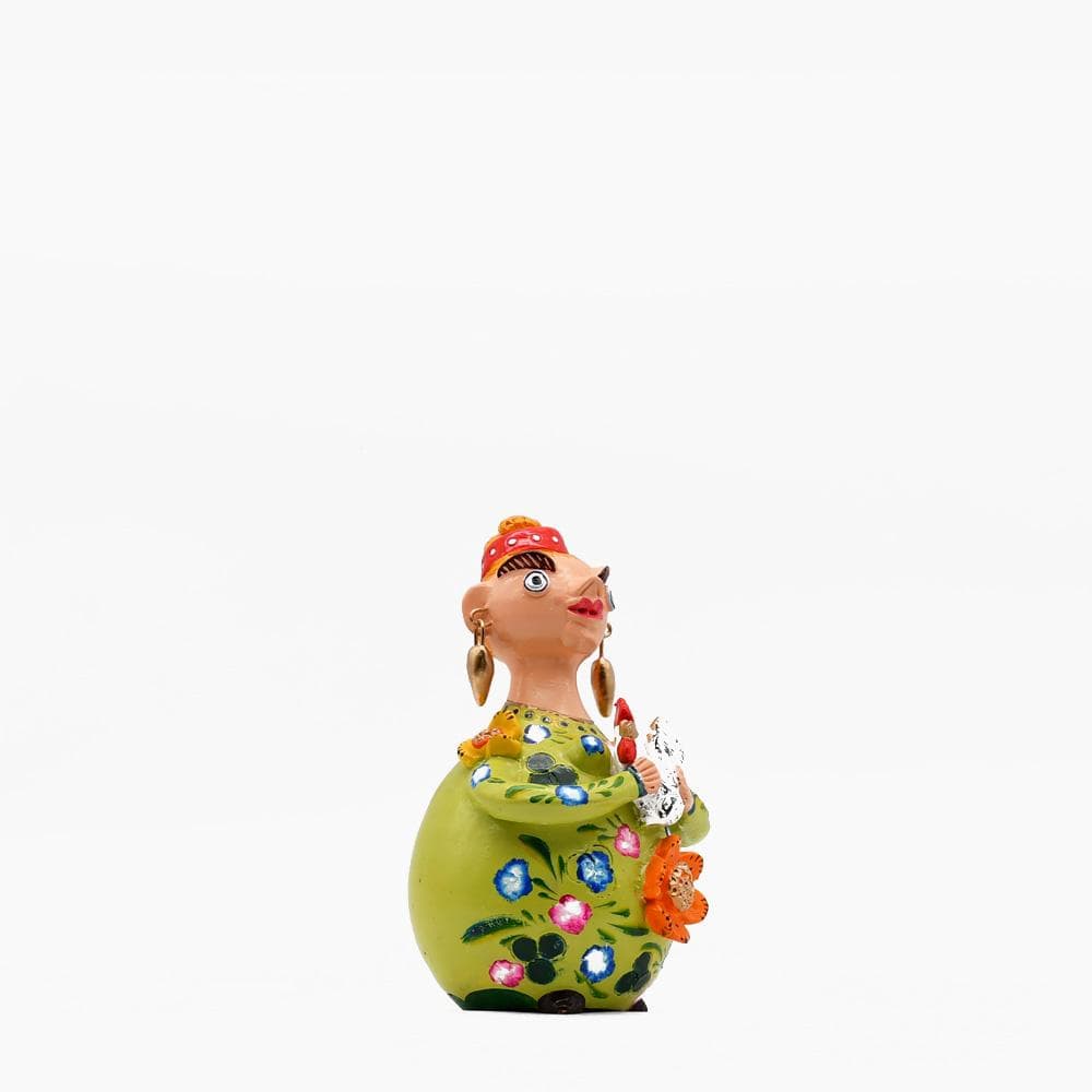 Figurine Bonecas Minhotas I Julia Cota I Artiste portugaise Boneca Barriguda 20 cm - Júlia Côta