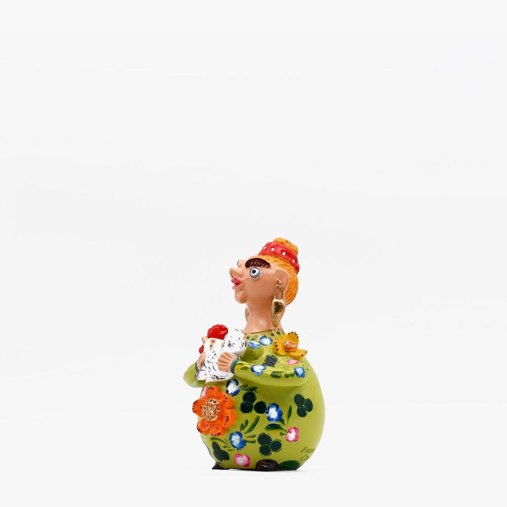 Figurine Bonecas Minhotas I Julia Cota I Artiste portugaise Boneca Barriguda 20 cm - Júlia Côta