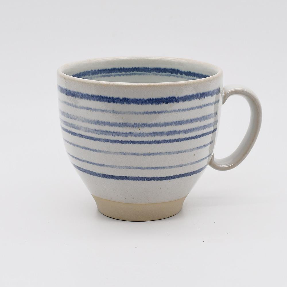 Mug en grès blanc