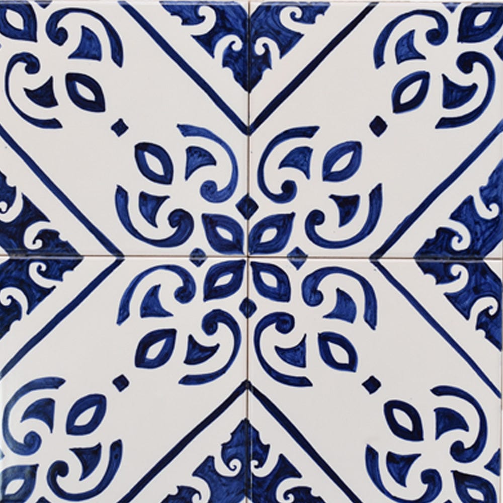 Panneau d'azulejos portugais peinte à la main Panneau d'azulejos 30x30cm