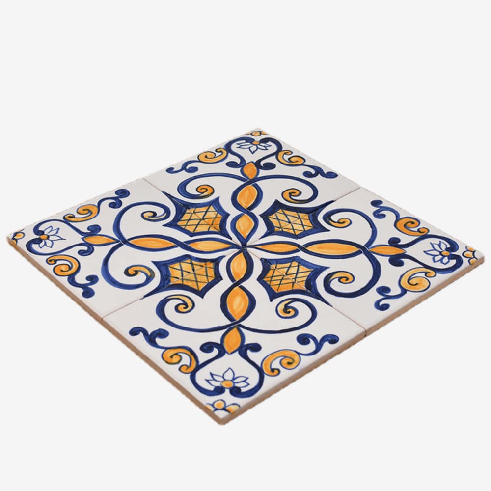 Panneau d'azulejos portugais peinte à la main Panneau d'azulejos 30x30cm