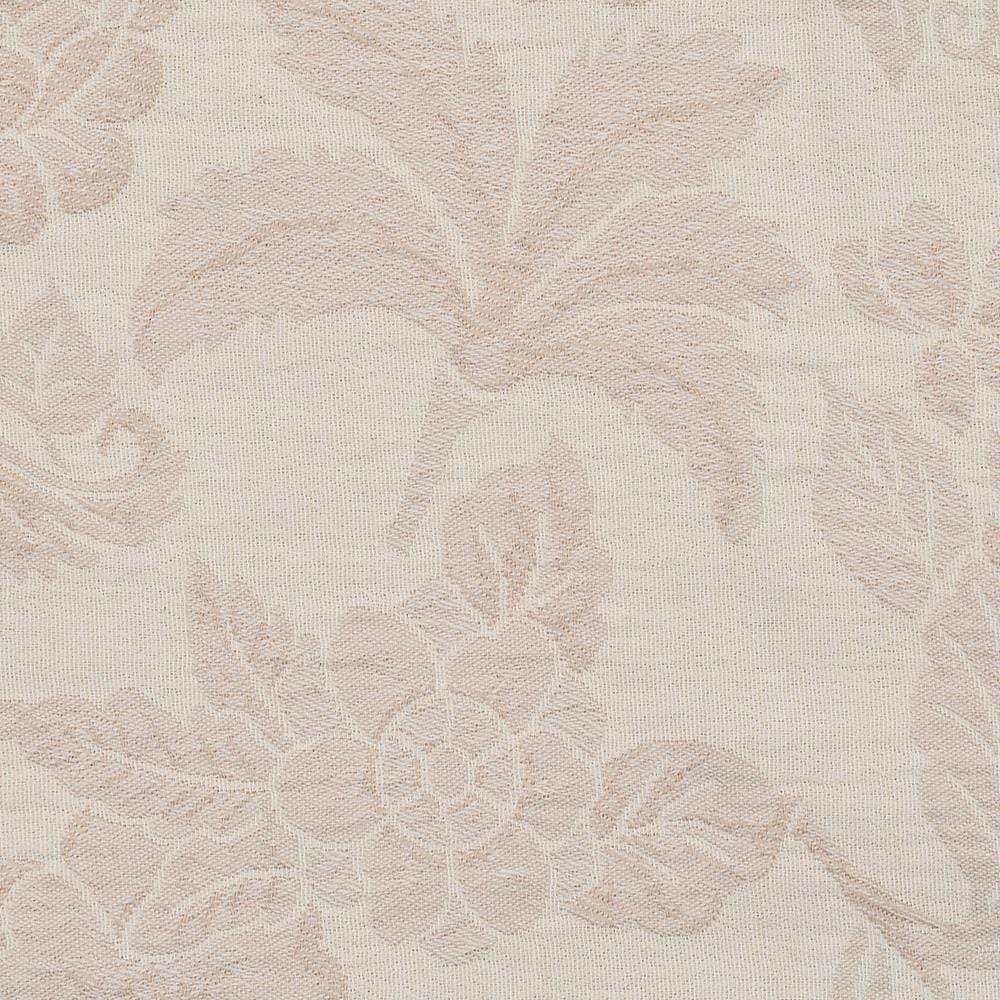 Plaid léger à franges en coton 170x120 - Beige