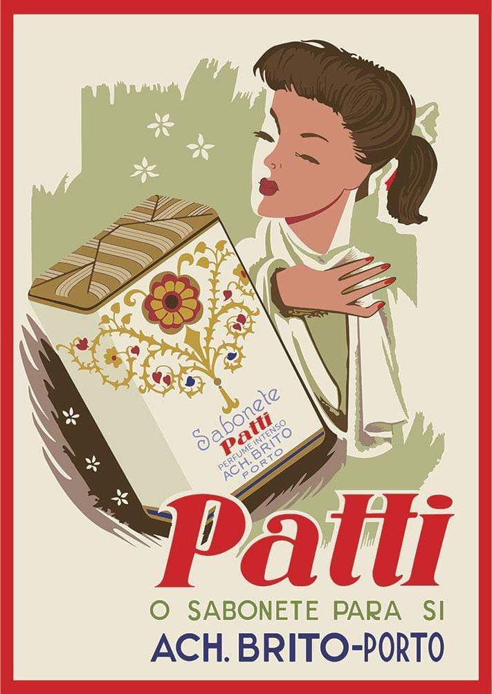 Poster Ach Brito Patti I Affiches portugaises I Format A1 Affiche "Patti"