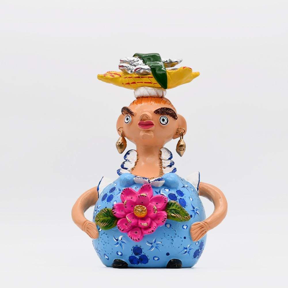 Statuette en céramique du Portugal I Boneca Barriguda Boneca Barriguda 30cm - Prazeres Côta