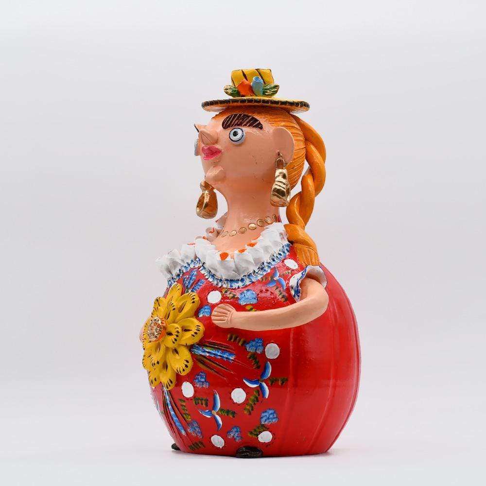 Statuette en céramique du Portugal I Boneca Barriguda Boneca Barriguda 40cm - Prazeres Côta