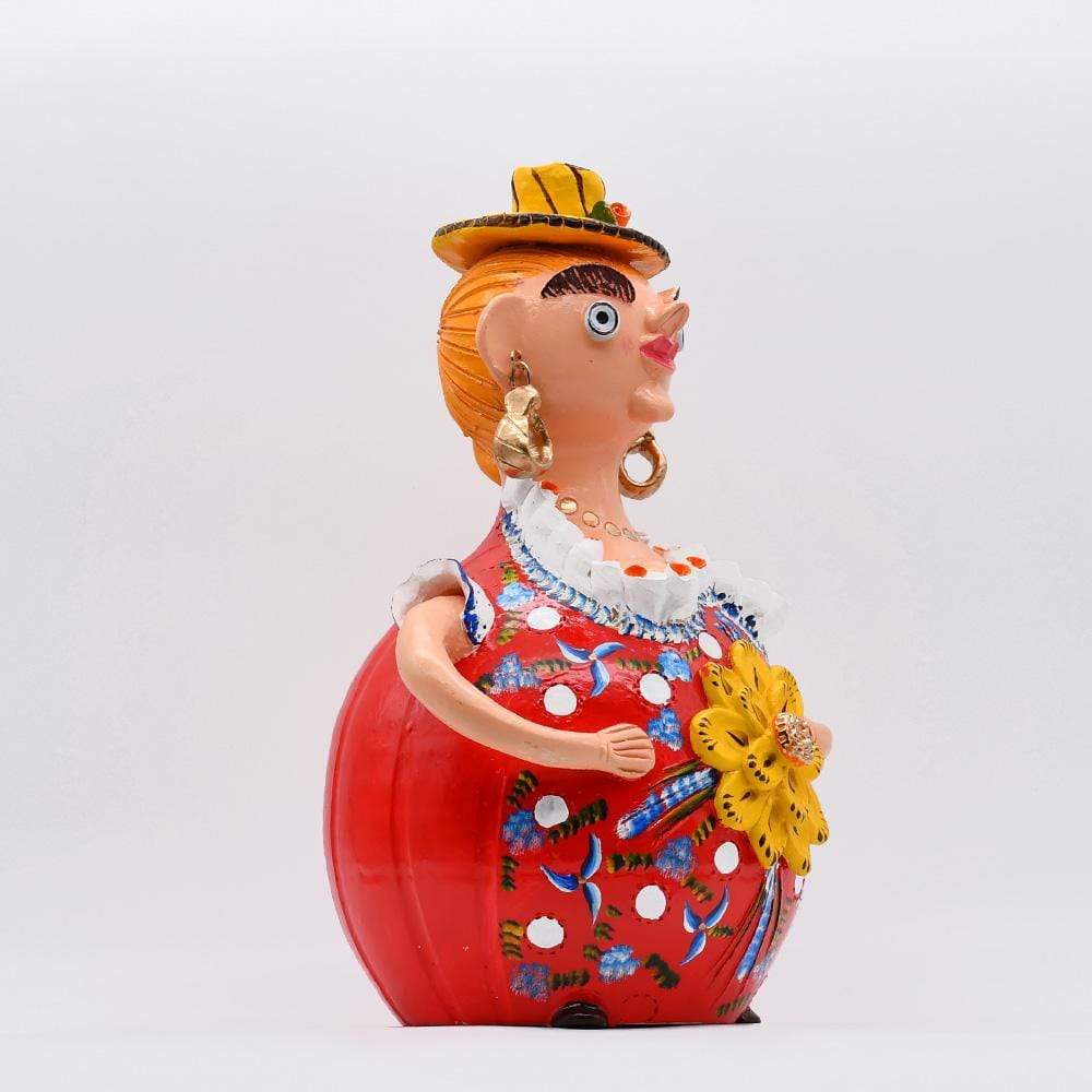 Statuette en céramique du Portugal I Boneca Barriguda Boneca Barriguda 40cm - Prazeres Côta